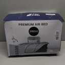 Twin Air Mattress with Headboard, Built-in Pump, 600 lbs Heavy-Duty Support, 48-Hour Leak-Tested PVC, 19" Raised Comfort Design, 2.5 Min Fast Inflation, Inflatable Mattress for Home, Guests & Camping (Grey)