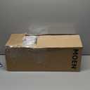 Moen DN0763BN Iso 3-Light Dual-Mount Bath Bathroom Vanity Fixture with Frosted Glass, Brushed Nickel