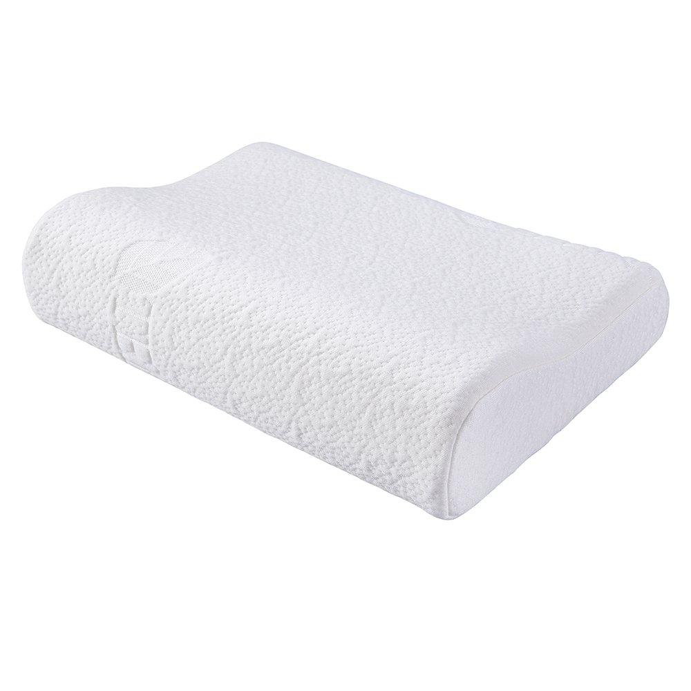 Memory Foam Pillow, 63cm/38cm/14cm White