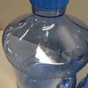 Alaeseje 2 Pieces Round Plastic Water Jug,1 Gallon Water Bottle with Handle and Screw Cap,Large Reusable Leak Proof Bottle for Camping,Outdoor Travel,Gym