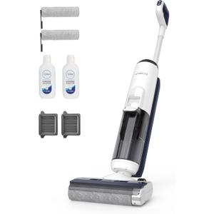 Tineco iFLOOR 5 Breeze Complete Wet Dry Vacuum Cordless Floor Washer, One-Step Cleaning for Hard Floors, Edge Clean, Auto Self-Cleaning, Lightweight & Cordless Design