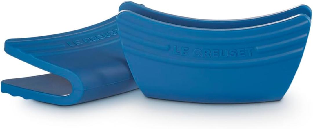 Le Creuset Silicone Set of 2 Handle Grips, 5" x 2 1/2" each, Marseille