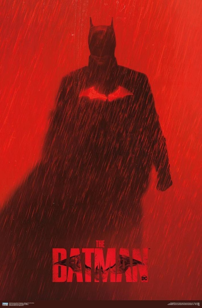 DC Comics Movie The Batman - Batman Teaser One Sheet Wall Poster, 19L" x 13W", Premium Unframed Version
