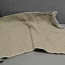 YDKGL 2x6 ft Kitchen Runner Rugs Mat Non Slip Woven Runners for Hallways Washable, Soft Long Entryway Laundry Hall Floor Runner Carpet for Indoor Backdoor Bedroom Living Room, Beige