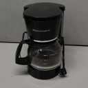 Elite Gourmet EHC-5055 Automatic 5-Cup Brew & Drip Coffee Maker with Pause N Serve Reusable Filter, On/Off Switch, Water Level Indicator (Black)