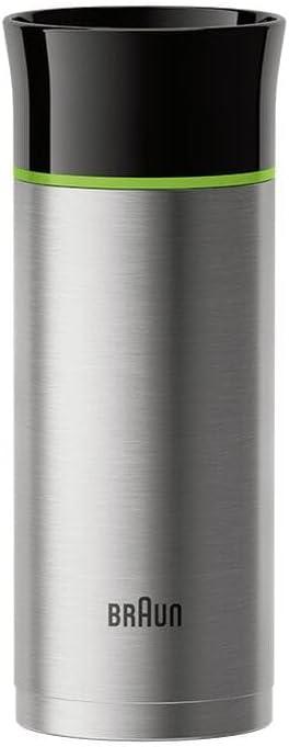 Braun Thermal Travel Coffee Mug, Black