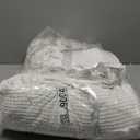 Bedsure Gentlesoft 100% Cotton Large Blanket Oversized King for Bed - Breathable Thick Waffle Weave Blanket for Summer, Couch Cover, White, 120x94 inches