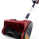 Mellif Cordless Snow Shovel, 12-Inch Brushless Snow Blower Compatible with Milwaukee 18v Battery (Tool ONLY), Lightweight with Adjustable Chute, Weather-Resistant