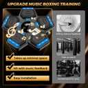 LOLBOX Music Boxing Machine for Adults & Kids - Smart Punching Machine with Boxing Gloves, Wall Boxing Punching Pad for Home, Office, Gym (Upgraded Version)