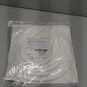 YOCCEK Self-Adhesive Weather Stripping Seal for Doors & Windows – Soundproof Insulation Gap Filler for Sliding, Exterior, Front, and Jamb Frames – 0.6" x 0.35" x 33 ft, White