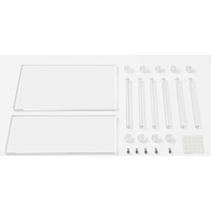 HekouJiub Acrylic Cabinet,Storage And Organization, Size 10,5×6,5×5,5 and 12×7,5×6,5
