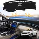 Dash Cover for 2022-2025 Hyundai Tucson Dashboard Cover Mat for Tucson Accessories Suede Dash Mat Nonslip UV Rays Protector No Glare(Only Fit 4.2-inch Digital Cluster,not fit 10.25 inch)