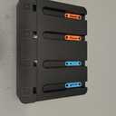 [Switch 2/1 Both] Controller Charger Dock, FYOUNG Charging Dock for Nintendo Switch 2 2025, 8 in 1 Portable Dual-Direction Magnetic Fast Charger Staion for JoyCon 2 Accessories with USB Type-C Cord