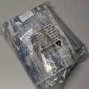 Area Rug Living Room Rugs: 6x9 Rug for Bedroom Machine Washable with Non Slip Backing Non Shedding Abstract Stain Resistant Large Carpet for Dining Room Nursery Home Office - Blue