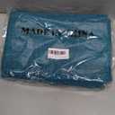 ZLWX LIFE Set of 4 Teal Blue Throw Pillow Covers Neutral Textured Linen Decorative Pillowcases 20x20 Inch, Farmhouse Rustic Outdoor Pillow Cover Square Accent Cushion Cases for Sofa Couch Home