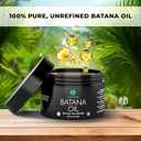 3 x Premium Raw Batana Oil  Pure & Unrefined - Advanced Hair Regrowth & Scalp Therapy Device - Supports Fuller, Healthier Hair & Skin - For Men & Women, 2 OZ