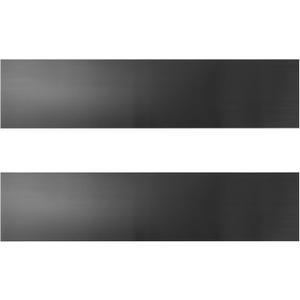 Angoily Stainless Steel Door Kick Plate - 34 Inch Self Adhesive Anti-Scratch Protection for Bottom of Door, Black Finish Kickplates, 8 x 34 Angoily Stainless Steel Door Kick Plate - 34 Inch Self Adhesive Anti-Scratch Protection for Bottom of Door, Black Finish Kickplates, 8 x 34