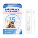 Dog Pregnancy Test Kit at Home, Fast Results in 15 Minutes, High Accuracy, Safe and Hygienic Dog Pregnancy Test Kit