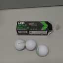 Activ Life Super Bright LED Golf Balls, 8 Minutes to Retrieve Ball & 40 Hours Battery Life, Golf Balls That Light Up at Night, Glow in The Dark, Ideal Gift for Men