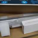 IRONWALLS Surface Vertical Rod Exit Device 32", Commercial Push Panic Bar, Silver