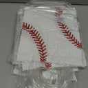 24Pcs Baseball Clear PVC Gift Party Bags with Handles Bulk Sport Goodie Treat Candy Bags Baseball Present Bags for Boys Birthday Party Favor Baby Shower Decorations Supplies 8 x 8 x 3in