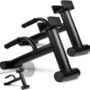 Deadlift Jack Barbell Stand,Barbell Stand for Weight Training 3 PCS, black