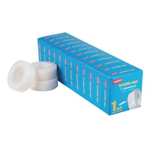 Staples Invisible Tape 12 Pack (Each 36 Yards) (24 Pack)