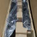 monTEK Single Monitor Wall Mount for 17 to 32 inch Flat/Curved Screens, Holds to 19.8 lbs, Full Motion Adjustable Mechanical Spring Monitor Arm, 75x75/100x100 VESA Wall Mount, Black