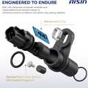 AISIN AFTERMARKET ASWAZ-00130 Transmission Speed Sensor - Compatible with Hyundai Elantra 03-14, Tucson 06-09, Accent 02-17, Sonata 99-05, Tiburon 03-08, Kia Forte Soul 10-13, Dodge Atos 05-08