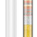 FEELSO Shower Filter for Handheld Shower Head, 2 Pack 15 Stage Replacement Filters for Hard Water Remove Chlorine and Harmful Substances