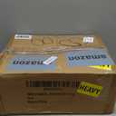 bUCLA 600Pcs White and Gold Plastic Plates - Gold Disposable Dinnerware Set for 100 Guests Include 100 Dinner & 100 Dessert Plates, 100 Cups, 100 Forks, 100 Spoons, 100 Knives for Party