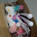 Baby Crib Mobile - Unicorn Crib Mobile for Girls with 25 Inches Mobile Arm and 35 Lullabies Musical Box, 3 Modes Digital, Volume Control, Essential Gift for Infant Bedroom Hanging Decor