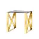 End Table 22", Gold