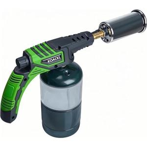 KOACKL Powerful Propane Torch Head, Campfire Starter, Charcoal Lighter, Welding Torch Head by MAPP, MAP/PRO, for Searing Steak, Soldering, Brazing, Stripping Paint(Tank Not Included)