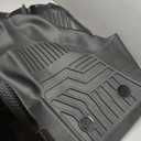 Mixsuper Custom Fit for Floor Mats 2015-2021 Ford Transit 150/250/350 (No Transit Connect) All Weather Floor Liners 1st Row 1 Piece