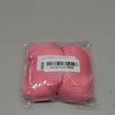 2 Balls Merino Wool Yarn, 12-Ply Luxurious and Soft Yarn for Hand Knitting & Crocheting, 1.76 OZ/50g, 120 yds/110 Meters(Pink,2Balls)