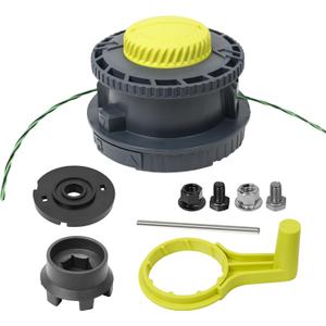 314608005 for Ryobi Reel Easy+ Bump Feed Trimmer Head Straight Shaft RY15526 RY15527 RY15529