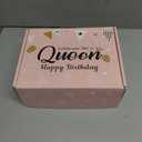 Birthday Gift Basket for Women, Funny Happy Birthday Glass Cup Tumbler for her, Girlfriend, Friends, Wife, Mom, Bestie, Daughter, Sister, Women Queens Unique Gifts Ideas for Box (October)