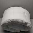 Mattress Topper RV Camper Mattress Pad Protector - Quality Plush Luxury Down Alternative Pillow Top - Extra Thick Mattress Cover(Short Queen), White