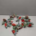 Artificial and Dried Flower Artificial Rose Vine Flowers Simulation Silk Rose Flower Garland for Wedding Party Artificial Rose Vine Home Garden Decor - ( Color: R;Size: One Size )