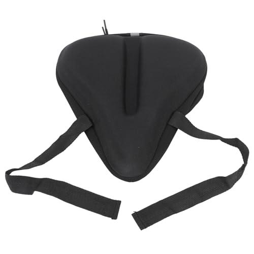 Tyenaza Bicycle Seat Cushion, Bicycle Seat Cover with Strap Thickened Slip Resistant Shock Absorption Bike Seat Cushion for Mountain Bike
