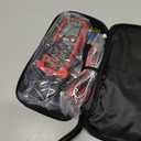 KAIWEETS Digital Clamp Meter Multimeter with D-Shaped Jaw for AC/DC Current & Voltage, Auto-ranging 4000 Counts Voltage Tester with Flashlight Backlight, Measuring Temperature Continuity Diode NCV