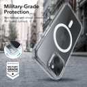 ESR for iPhone 15 Case, Compatible with MagSafe, Shockproof Military-Grade Protection, Scratch-Resistant Back, Magnetic Phone Case for iPhone 15, Classic Hybrid Case, Clear