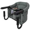 Hook On High Chair, Portable & Foldable for Babies 6-36 Months, Family & Travel Use with Carry Bag (Sage Green)