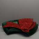 Best Choice Products 48in Pre-Lit Outdoor Christmas Wreath Decoration, LED Metal Holiday Decor for Home w/ 140 Lights, Bow - Green/Red