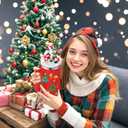 AIERSA Christmas Cup Accessories for Stanley 40 oz- Christmas Straw Topper, Lid Topper Decorations, Silicone Boot, Charms Ornament