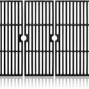 Adviace 18 Inches Grill Grates Replacement for Charbroil Performance 463377319, 463376419, 463376519, 463376319, Cast Iron Cooking Grid Grates for Char-Broil G470-0002-W1, G470-0003-W1, G321-0005-W1.