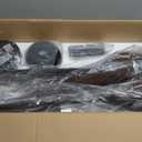 VONLUCE Ceiling Fan No Light, 52" Mid Century Ceiling Fans and Remote Control, 6 Speeds Noiseless DC Motor, 3 ABS Blades, Indoor Ceiling Fan for Kitchen Bedroom Living Room Farmhouse, Walnut