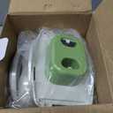 Mueller Pro-Series 10-in-1, 8 Blade Vegetable Chopper, Onion Mincer, Cutter, Dicer, Egg Slicer with Container, French Fry Cutter Potato Slicer, Home Essentials, Salad Chopper White Sand/Green