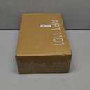 APT 1101 26 oz Glass Storage Jars with Bamboo Lid, set of 6, glass canisters with airtight lids, Clear jars with lids for Cookie, Candy, Tea, Coffee Bean and Rice, Black